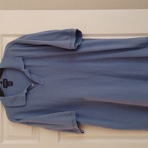 Club room by charter club blue mens size XL polo shirt 100% cotton